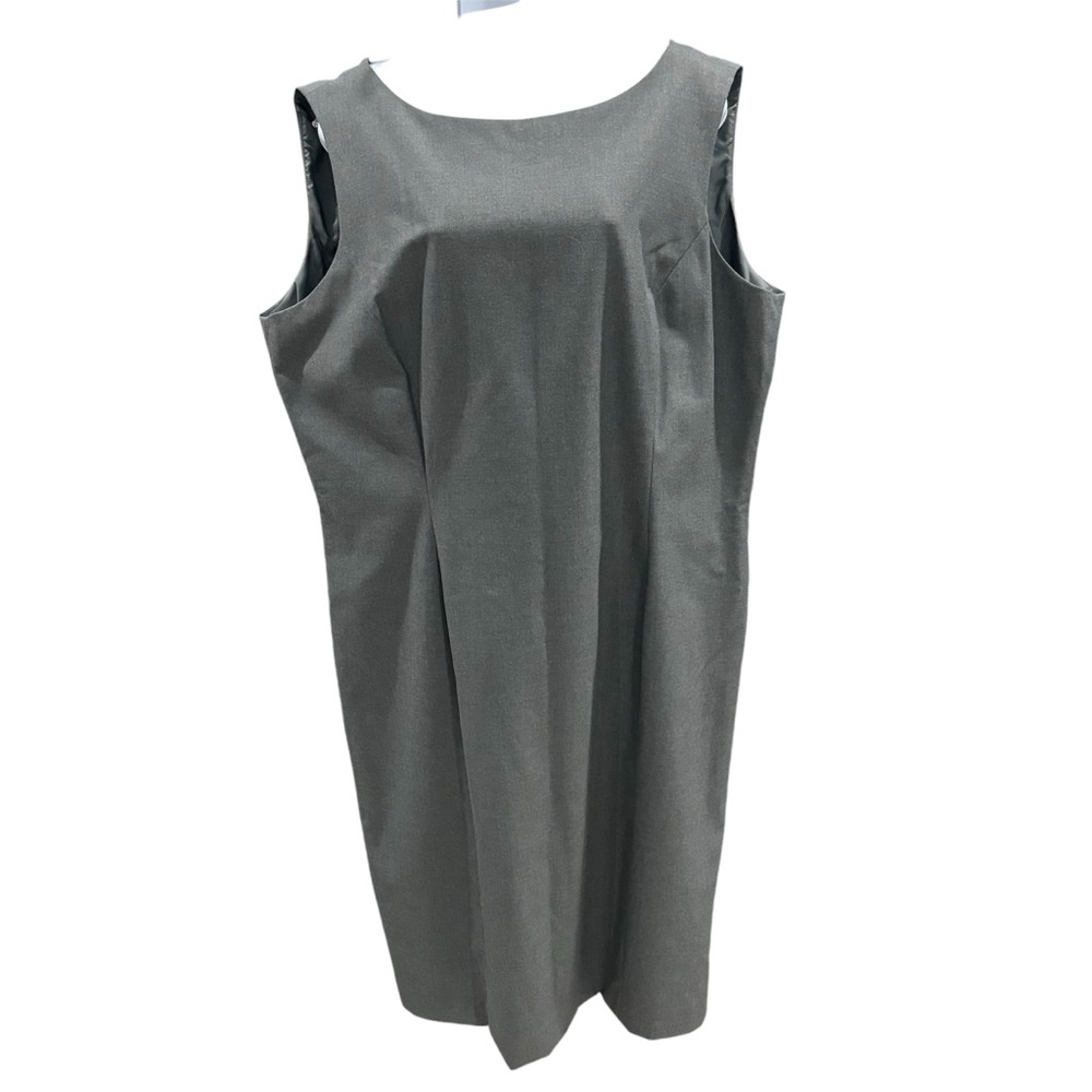 Tahari Arthur S. Levine Sleeveless Gray Dress Women’s Size 18